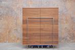 Fraaie houten Bert Plantagie Vision design dressoir, Met deur(en), 25 tot 50 cm, 100 tot 150 cm, Design