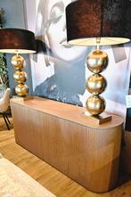 Sideboard buffalo van €1985,- nu € 949,-, Ophalen, Zo goed als nieuw, Eikenhout, Minder dan 50 cm