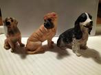 3 Hondenbeeldjes Polystone - Nieuw, Verzamelen, Beelden en Beeldjes, Ophalen of Verzenden, Nieuw, Dier