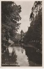 steenwijk- grachtgezicht, Ophalen of Verzenden, 1940 tot 1960, Overijssel
