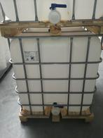 IBC Container 1000 liter, Tuin en Terras, Regentonnen, Met kraantje, Kunststof, 150 liter of meer, Zo goed als nieuw
