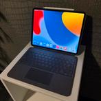 iPad Pro 12,9" 2021 M1 256GB + Pencil & Logitech Combo Touch, Computers en Software, Apple iPads, Ophalen, 13 inch of meer, Zo goed als nieuw