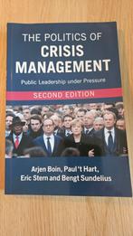 Crisis Management - Boek over Politiek en Leiderschap, Arjen Boin, Paul 't Hart, Eric Stern, Bengt Sundelius, Ophalen of Verzenden