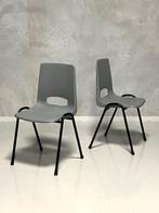 Retro eettafelstoelen nieuw project stoelen grijs prijs p/s, Jaren 60, NL, Ophalen of Verzenden, Valk