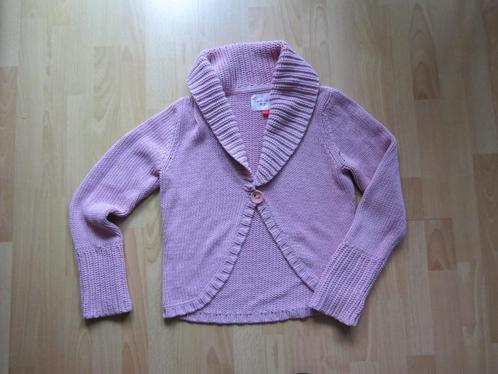 Mooi roze gebreid, katoenen vest van Esprit, maat L, Kleding | Dames, Truien en Vesten, Zo goed als nieuw, Maat 38/40 (M), Roze