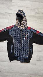 opzoek naar Kanji Jeans merk zip up hoodie hiphop samurai, Ophalen of Verzenden, Zo goed als nieuw