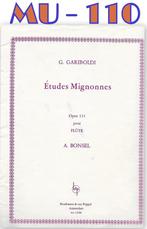 MU-110 Fluit bladmuziek -- Schattige Etudes opus 131, Gebruikt, Ophalen of Verzenden, Klassiek