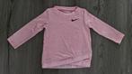 Nike roze longsleeve. Maat 86/92., Kinderen en Baby's, Kinderkleding | Maat 92, Meisje, Ophalen of Verzenden, Zo goed als nieuw