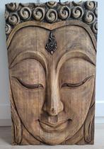 Prachtig houtsnijwerk/ wandpaneel uit Azie, Ophalen, Zo goed als nieuw