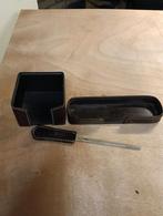 Vintage bureau set, Ophalen of Verzenden, Gebruikt