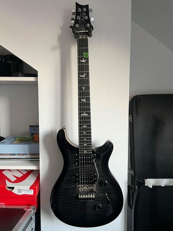 PRS SE charcoal burst, Muziek en Instrumenten, Snaarinstrumenten | Gitaren | Elektrisch, Gebruikt, Solid body, Paul Reed Smith