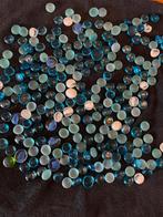 Decoratieve Glasstenen - Blauw & Wit, Dieren en Toebehoren, Ophalen, Gebruikt