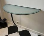Wandtafeltje, Huis en Inrichting, Ophalen of Verzenden, Zo goed als nieuw, 25 tot 50 cm, Glas