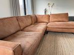 champagne kleurige 3-zits bank, Ophalen, Zo goed als nieuw, Leer
