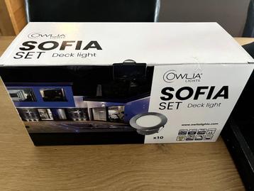 Sofia inbouwspots zwembad, vlonder, terras set 10 stuks beschikbaar voor biedingen