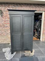 Zwarte kast, Huis en Inrichting, Kasten | Computermeubels, Ophalen, Gebruikt, 70 tot 120 cm, 170 cm of meer