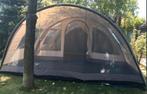 6 persoon tent + kar met deksel + camping toebehoren, Caravans en Kamperen, Tenten, Zo goed als nieuw, Tot en met 6