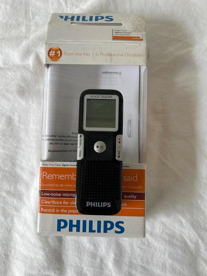Philips Voice Tracer Digitale Recorder - Nieuw in doos, Audio, Tv en Foto, Overige Audio, Tv en Foto, Nieuw, Ophalen of Verzenden