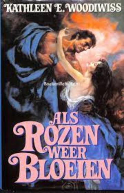 Als rozen weer bloeien / Kathleen Woodiwiss., Boeken, Romans, Zo goed als nieuw, Nederland, Ophalen of Verzenden