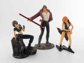 Diverse actiefiguren beelden beschikbaar voor biedingen