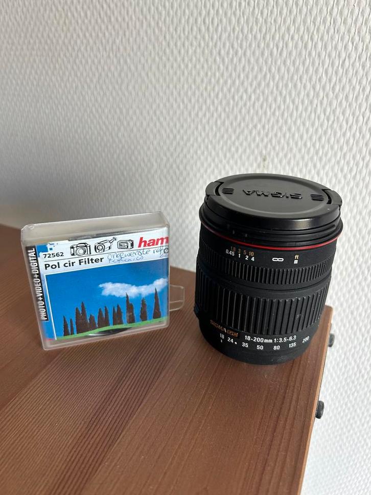 Sigma 18-200mm voor Sony A, Audio, Tv en Foto, Fotografie | Lenzen en Objectieven, Gebruikt, Telelens, Zoom, Ophalen of Verzenden