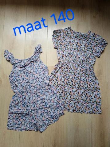 Jurkje en jumpsuit maat 140 beschikbaar voor biedingen