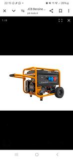 JCB professionele benzine aggregaat JCB-GNL8010PE, Ophalen, Benzine, Geluidgedempt, Nieuw