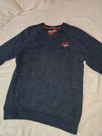Donkerblauwe Superdry Sweater, Maat 46 (S) of kleiner, Blauw, Ophalen of Verzenden, Zo goed als nieuw