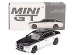 Mini GT 1:64 BMW i7 xDrive60 Dravit Alpine White and Black, -, Nieuw, Ophalen of Verzenden, -