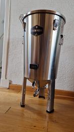 Brew Monk RVS vergistingsvat 30 liter. TC Deksel met digita, Ophalen, Zo goed als nieuw