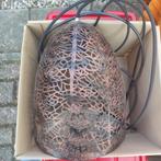 Hanglamp, Ophalen of Verzenden, Zo goed als nieuw, Bruin, Rond