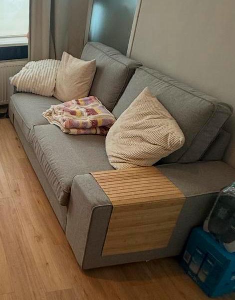 IKEA KIVIK 2-zitsbank - zo goed als nieuw!, Huis en Inrichting, Banken | Bankstellen, Zo goed als nieuw, Rechte bank, Tweepersoons
