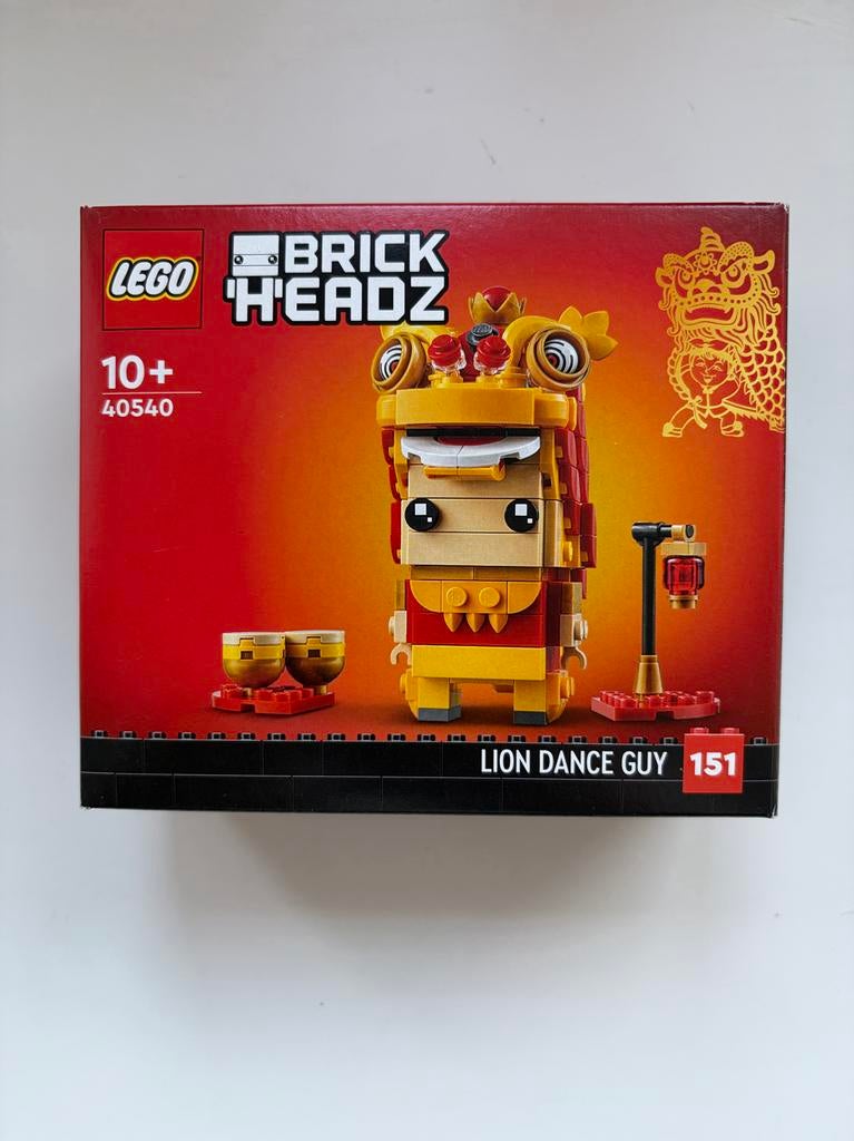LEGO BrickHeadz Lion Dance Guy 40540 Nieuw!, Lego, Denemarken, Nieuw, Ophalen of Verzenden
