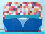 Containerschip collage op paneel, Ophalen of Verzenden
