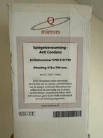 Nieuwe Spiegelverwarming 410 x 790 mm, Huis en Inrichting, Woonaccessoires | Spiegels, Ophalen, Minder dan 50 cm, Nieuw, Minder dan 100 cm