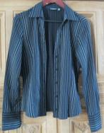 Blouse van Mexx zwart/wit vertikaal streepje, Ophalen, Mexx, Zwart, Maat 42/44 (L)
