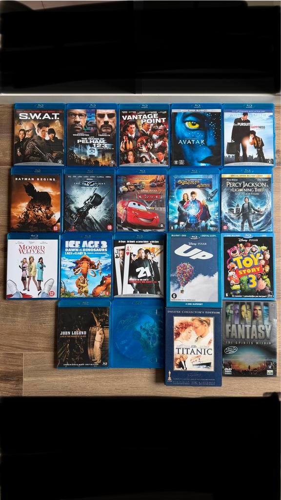 Blu-ray Film Collectie - Divers Genre, Cd's en Dvd's, Blu-ray, Zo goed als nieuw, Actie, Ophalen