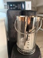 Prachtige riverdale windlicht groot zilver, Ophalen of Verzenden, Zo goed als nieuw