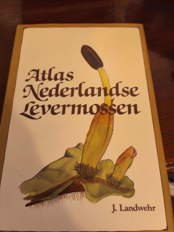 Atlas Nederlandse Levermossen - J. Landwehr, Boeken, Natuur, Gelezen, Bloemen, Planten en Bomen, Ophalen of Verzenden