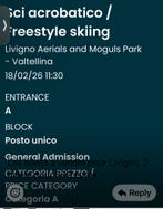 Olympics: Tickets Livigno, Twee personen, Februari