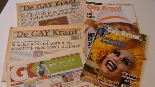 Oude nummers van De GAY Krant, Verzamelen, Tijdschriften, Kranten en Knipsels, Krant, 1980 tot heden, Verzenden