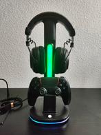 Hoofdtelefoonstandaard met opladen voor PS5 Controller., Ophalen of Verzenden, Zo goed als nieuw, Controller