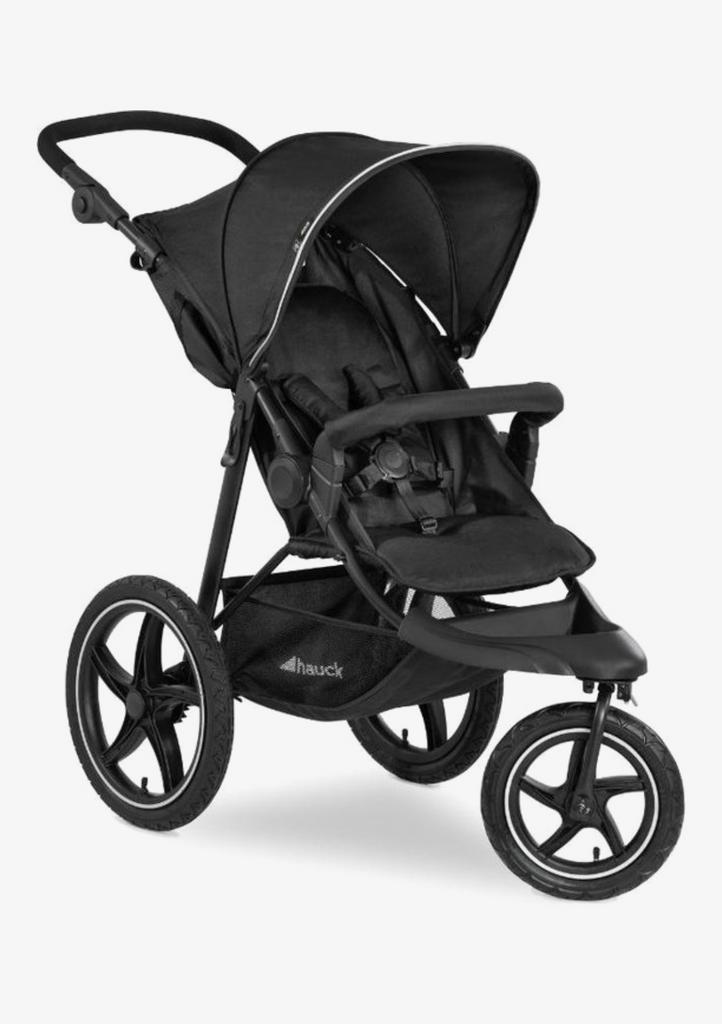 Hauck Runner 2 hardloop buggy, Kinderen en Baby's, Buggy's, Zo goed als nieuw, Voetenzak, Ophalen of Verzenden