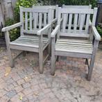 4 houten tuinstoelen Smaragd, Ophalen, Zo goed als nieuw, Hout