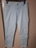 Lichtblauwe broek Sutherland maat L met ritsdetails, Maat 38/40 (M), Blauw, Ophalen of Verzenden, Lang