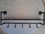 Stoere industriële kapstok te koop, Huis en Inrichting, Nieuw, Minder dan 100 cm, Metaal, Ophalen