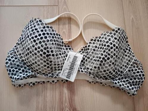 Villar BH 80C Zwart/Wit Nieuw, Kleding | Dames, Ondergoed en Lingerie, BH, Zwart, Ophalen of Verzenden