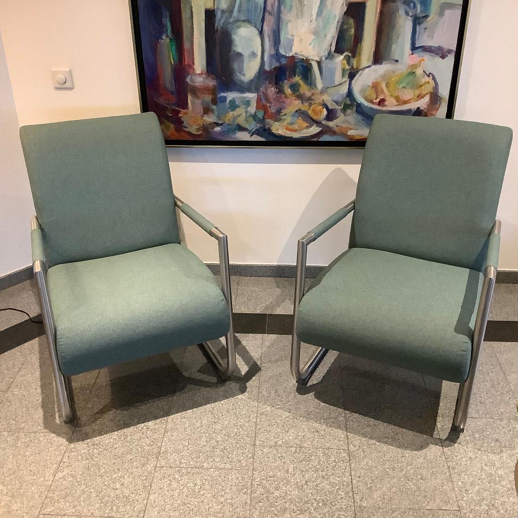 Twee fauteuils van Henders en Hazel type Angelica, Ophalen, 75 tot 100 cm, Zo goed als nieuw, 50 tot 75 cm