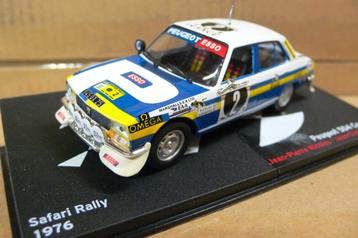 peugeot 504 safari rallye 1976   1/43 beschikbaar voor biedingen