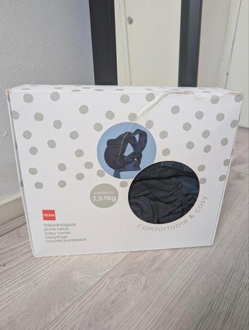 Draagzak van Hema blauw met stippen  beschikbaar voor biedingen